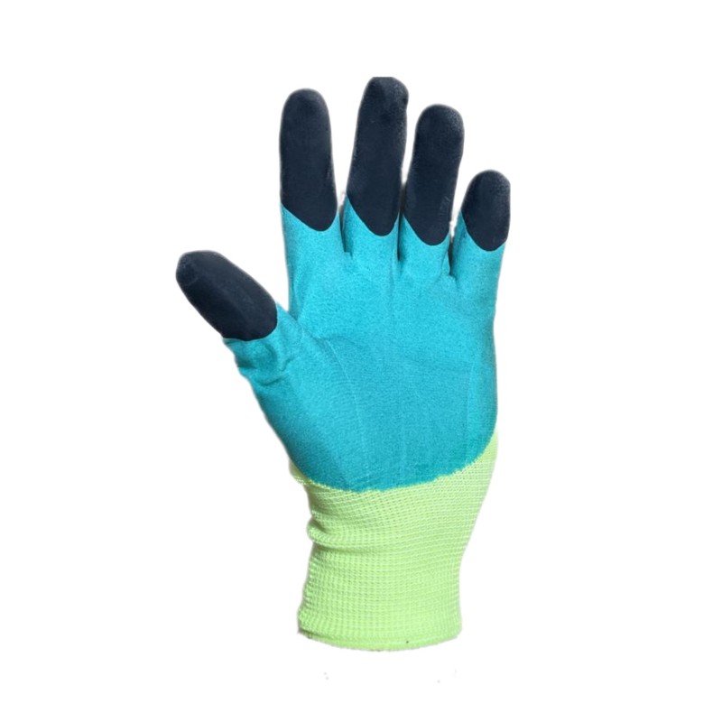 Manusi protectie #300 fosforescente cu negru MX998