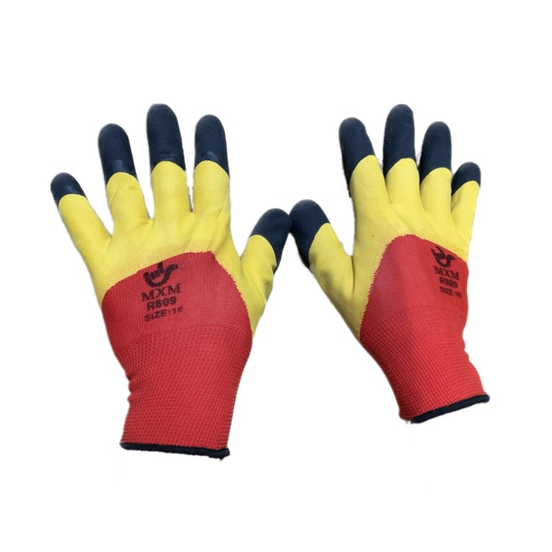 SET 3 PERECHI Manusi protectie tricolore GERMANIA MX050