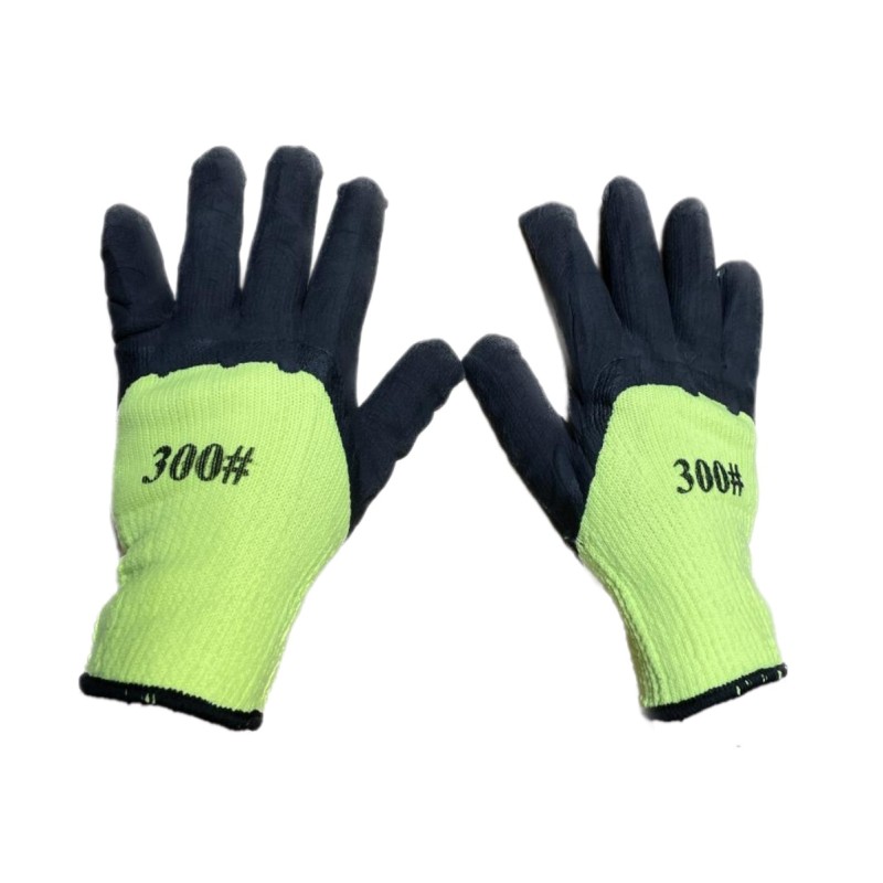 SET 3 PERECHI Manusi protectie groase 300# verzi MX124