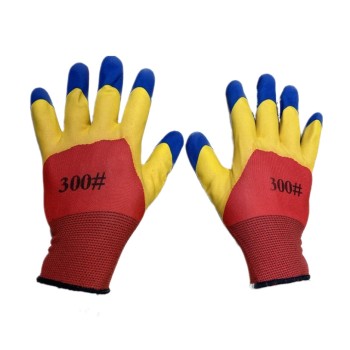 Manusile de protectie tricolore (rosu,galben,albastru) ROMANIA MX595