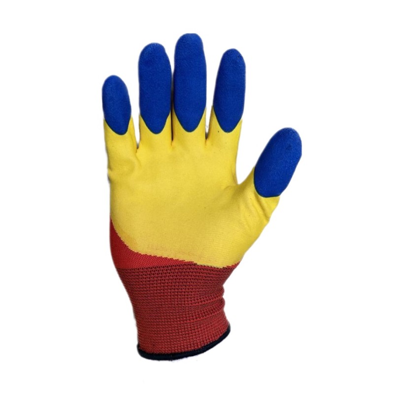 Manusile de protectie tricolore (rosu,galben,albastru) ROMANIA MX595