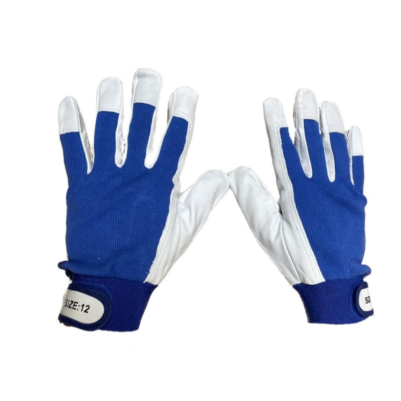 Manusi de Protectie din Piele cu Scai, Craft-Tec MX727 Albastre