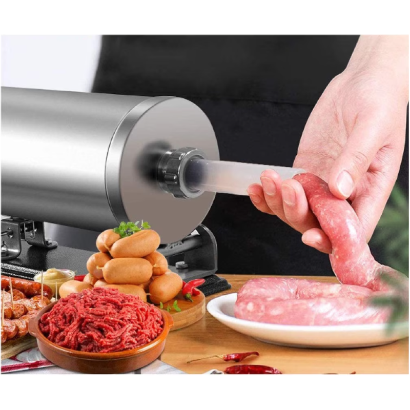 Masina carnati ORIZONTALA , 4 KG, 5 palnii incluse{10,15,19,22,25} Craft-tec MX131