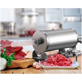 Masina carnati ORIZONTALA , 5.5 KG,  5 palnii incluse{10,17,21,25,29} Craft-tec MX130