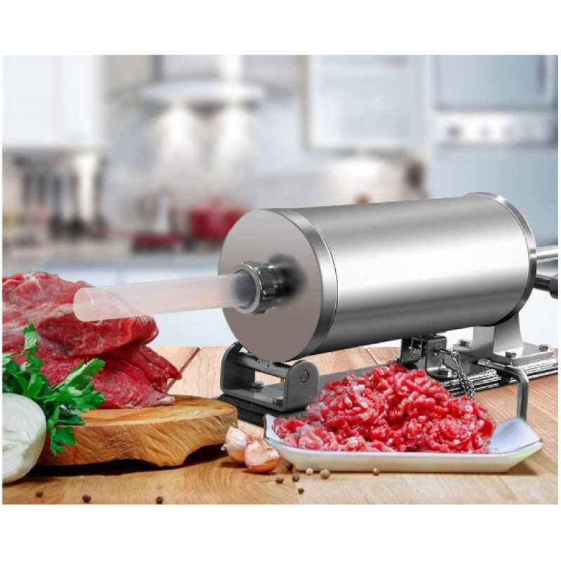 Masina carnati ORIZONTALA , 4 KG, 5 palnii incluse{10,15,19,22,25} Craft-tec MX131