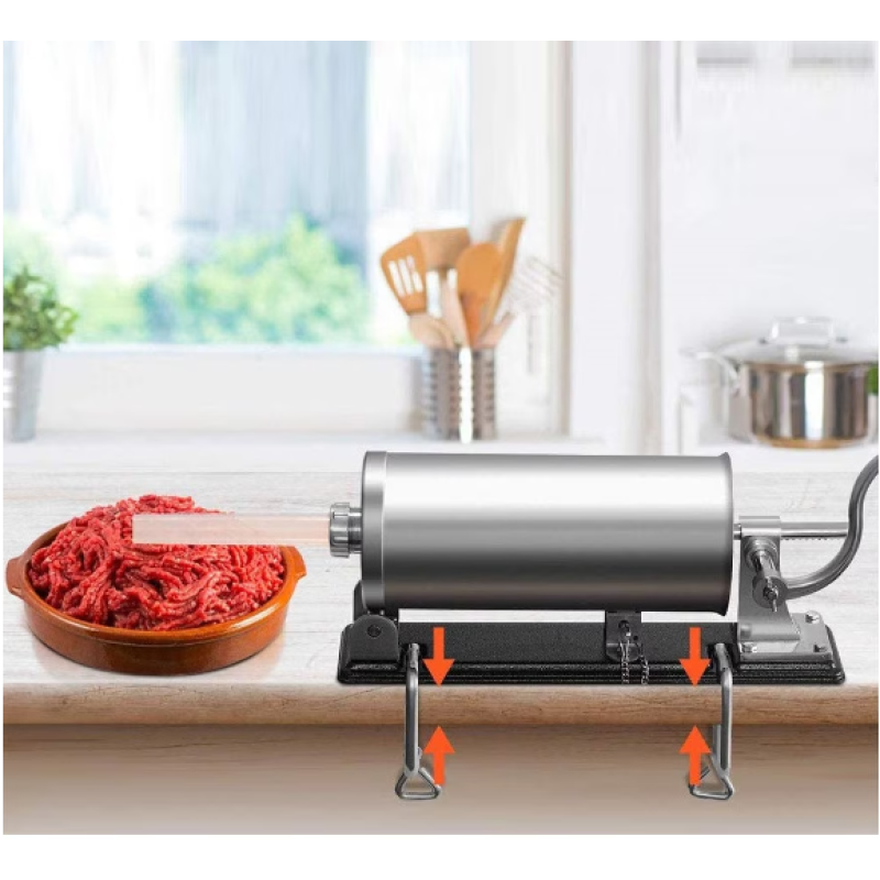 Masina carnati ORIZONTALA , 4 KG, 5 palnii incluse{10,15,19,22,25} Craft-tec MX131