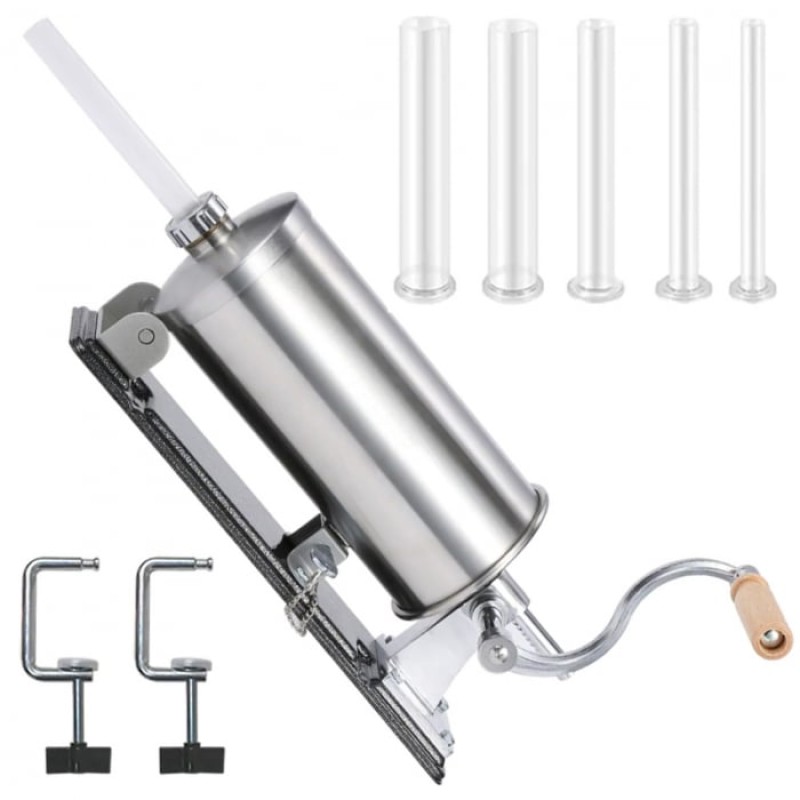 Masina carnati ORIZONTALA , 4 KG, 5 palnii incluse{10,15,19,22,25} Craft-tec MX131