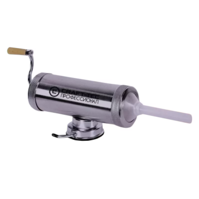 Masina carnati ,prindere VENTUZA , 3 kg 3 palnii incluse{15,19,22}, INOX, Craft-tec MX132