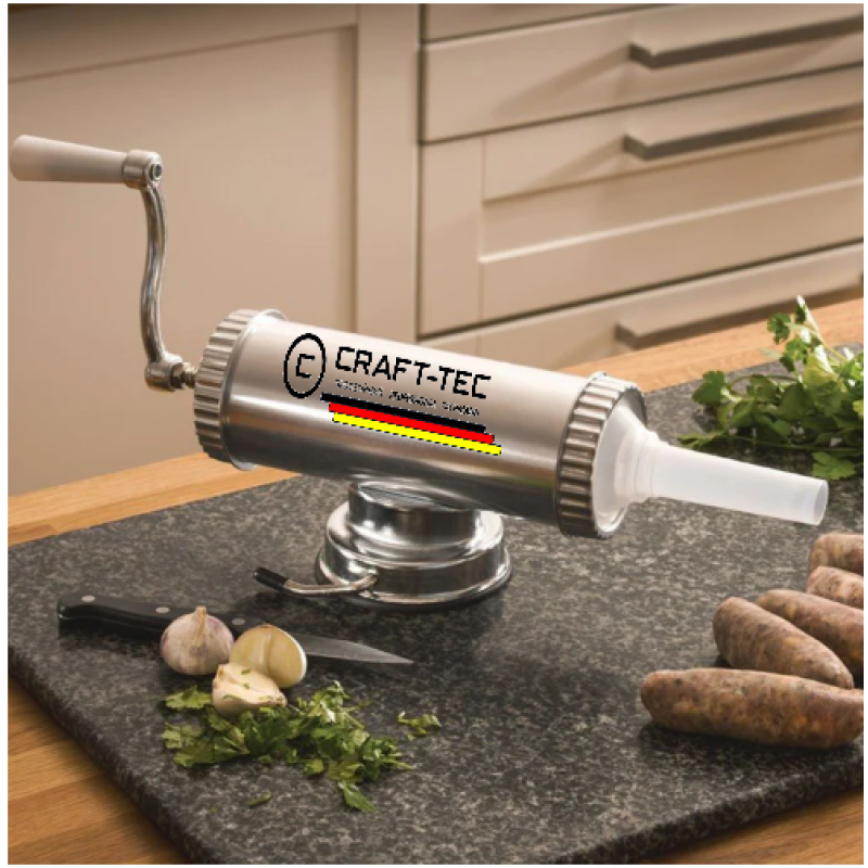 Masina carnati ,prindere VENTUZA , 2.5 kg, 3 palnii incluse {15,19,22} aluminiu, Craft-tec MX133