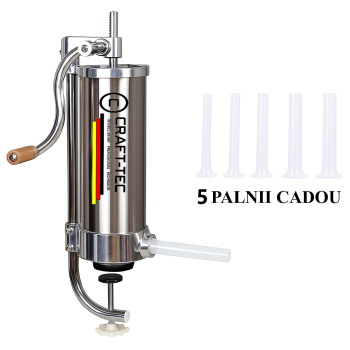 Masina carnati VERTICALA , 4 KG, 5 palnii incluse Craft-Tec MX128