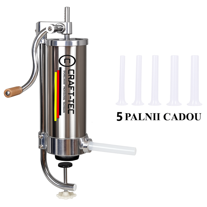 Masina carnati VERTICALA , 3 KG, 5 palnii incluse{10,15,19,22,25} Craft-Tec MX129