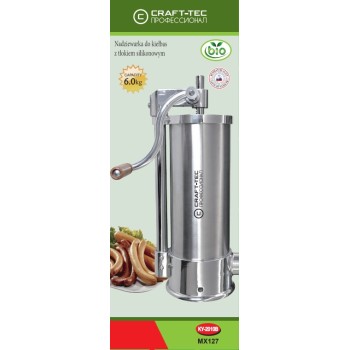 Masina carnati VERTICALA , 6 KG , 6 palnii incluse{14,18,21,25,29,35} Craft-Tec MX127