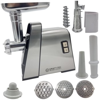 Mașina electrică de tocat carne inox CRAFT-TEC 3800W MX711