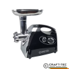 Masina electrica tocat carne NEAGRA 3800W, 3 site, accesorii rosii inclus, Craft-Tec MX976