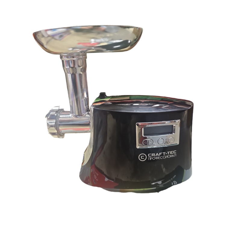 Masina electrica tocat carne NEAGRA, 3800W, afisaj digital, CRAFT-TEC, NEW GENERATION, MX118