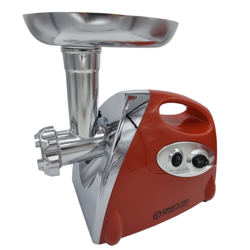 Masina electrica tocat carne ROSIE 3800W, 3 site, accesorii rosii inclus Craft-Tec MX713