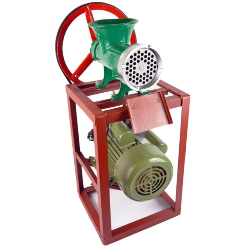 Masina tocat carne Nr.32, cu cadru si motor electric 3KW CRAFT-TEC MX476
