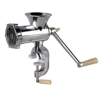 Masina tocat carne manuala nr 10 aluminiu,1350g, Lider Premium MX969
