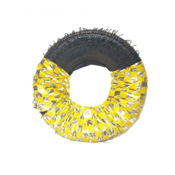 Cauciuc si camera 400-8 premium folie galbena MX272