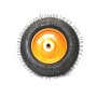 Roata roaba 350-8 ax SUBTIRE 14'' cu bucsa, portocalie MX273