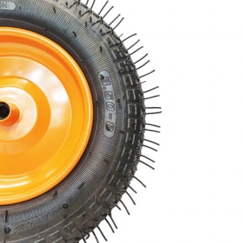 Roata roaba 350-8 ax SUBTIRE 14'' cu bucsa, portocalie MX273