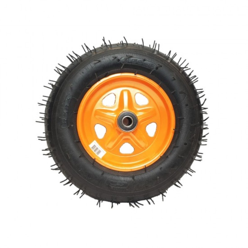 Roata roaba 350-8 ax 20'', cu rulment, PORTOCALIE MX277