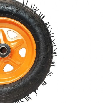 Roata roaba 350-8 ax 20'', cu rulment, PORTOCALIE MX277