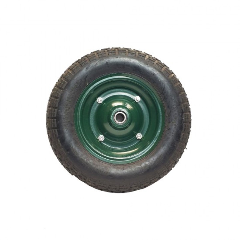 Roata roaba 350-7, cu rulment, VERDE MX280