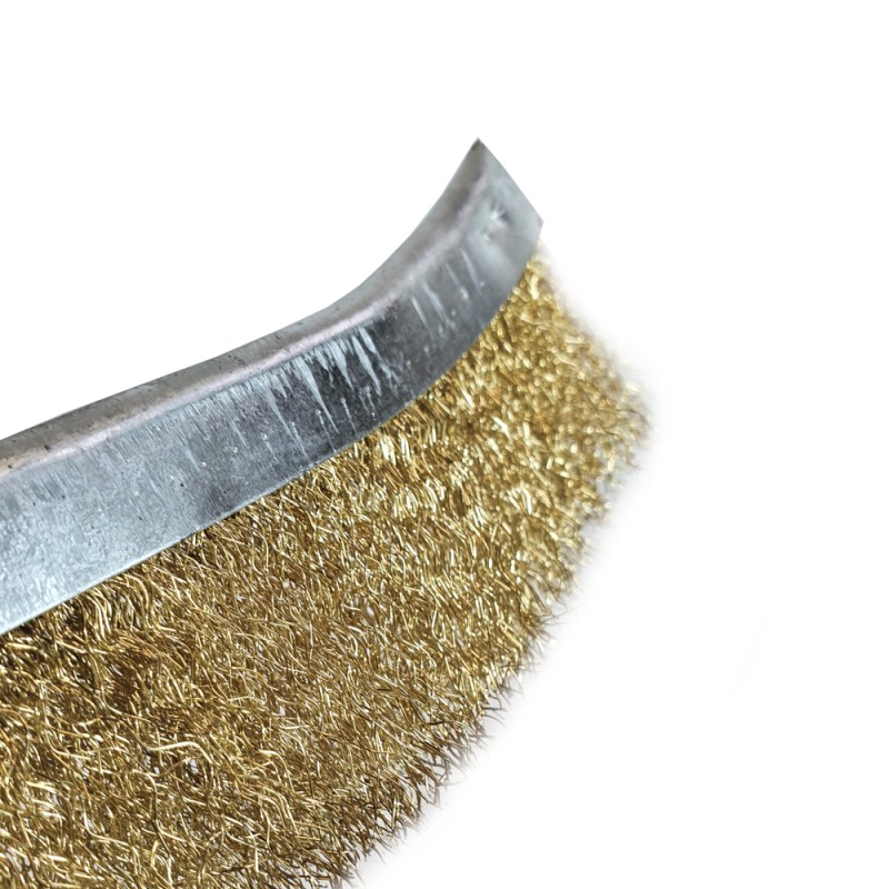 Perie sarma cu maner rosu MX343