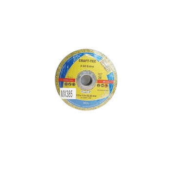 Set 25x Disc abraziv pentru metal / inox 115x1.2X22,3 CRAFT-TEC MX385