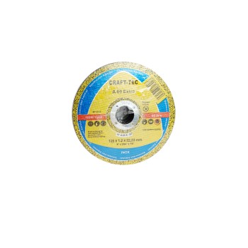 Set 25x Disc abraziv pentru metal / inox 125 x 1.2x22,3 CRAFT-TEC MX386