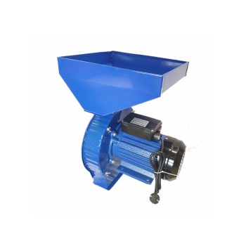 Moara uruiala nr 2 cereale si stiuleti, cuva mare, ALBASTRA, 4,5 kw CRAFT-TEC MX417