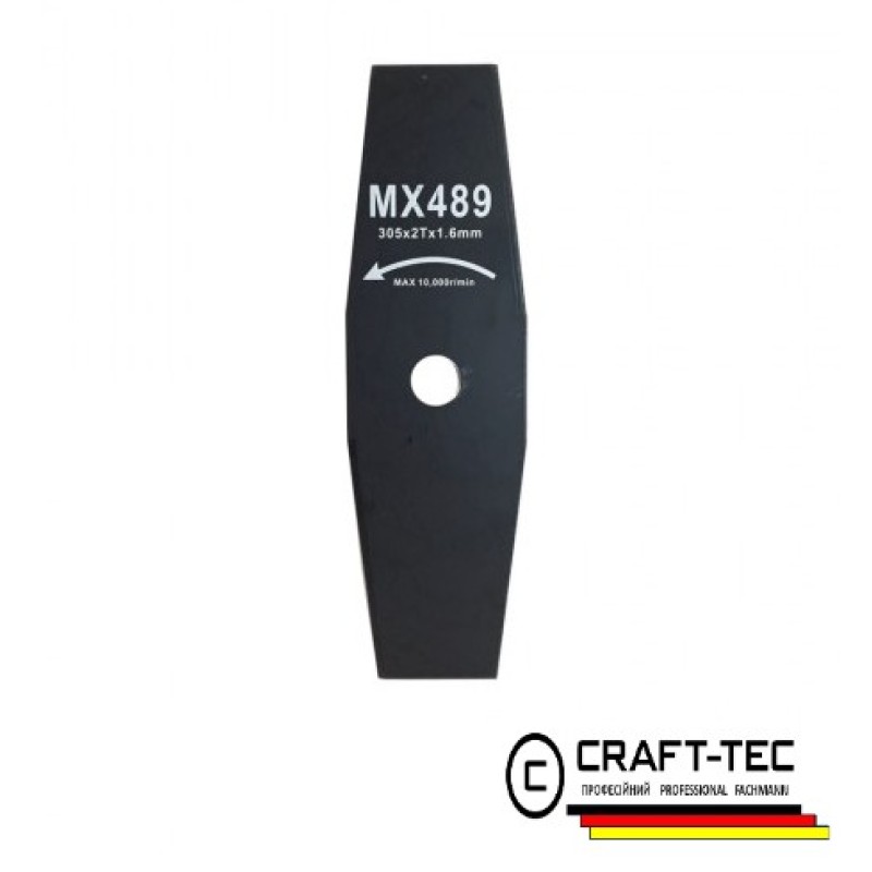 Disc motocoasa 12'' 2T negru 305 x 11.6, CRAFT-TEC MX489