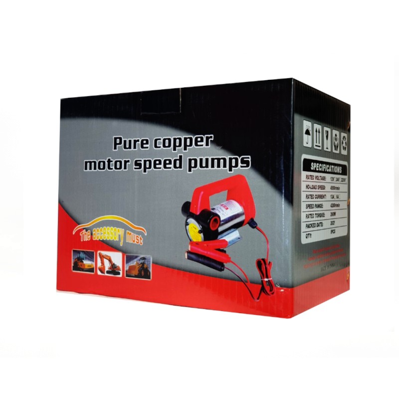 Pompa transfer lichide (motorina/ulei) 220V autoamorsare MX606