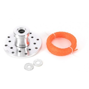 Tambur motocoasa, cap metalic pentru colturi si spatii mici MX639