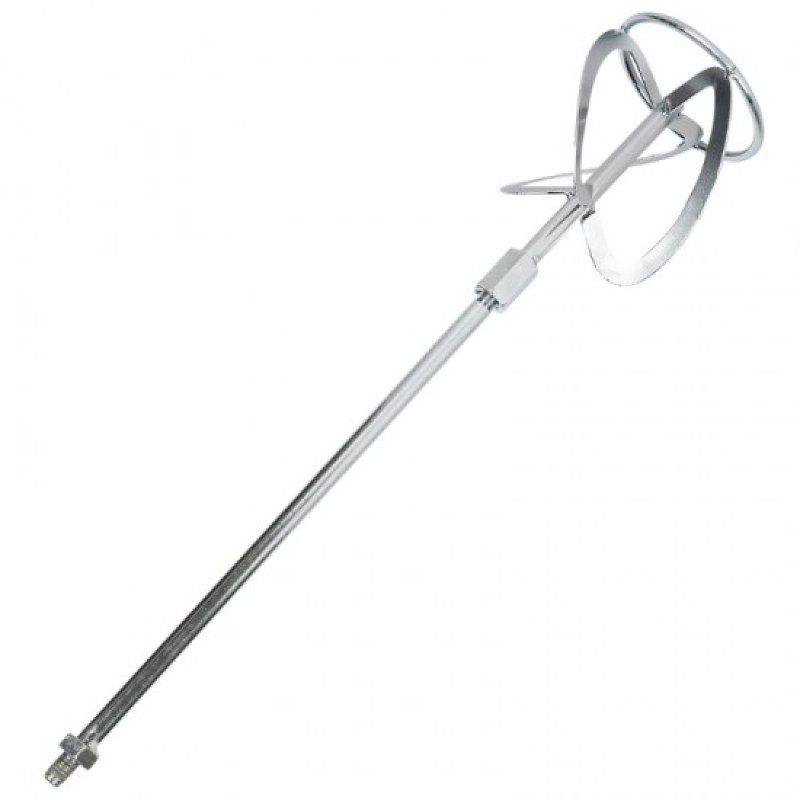 Paleta amestecare vopsea/mortar pentru malaxor, Filet M14, 100mmx540mm, Otel Durabil, Argintiu CRAFT TEC MX531