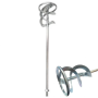 Paleta amestecare vopsea/mortar pentru malaxor, Filet M14, 100mmx540mm, Otel Durabil, Argintiu CRAFT TEC MX531