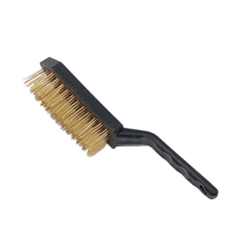 Perie sarma cu maner din plastic - negru MX384