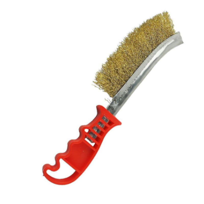 Perie sarma cu maner rosu MX343