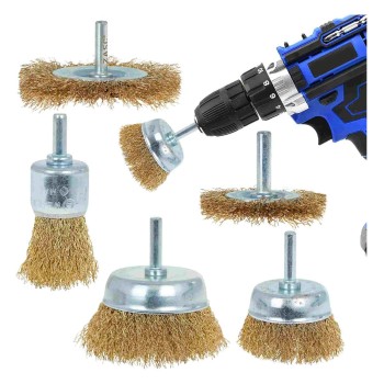 Perie sarma pentru bormasina, set 5 piese MX1143