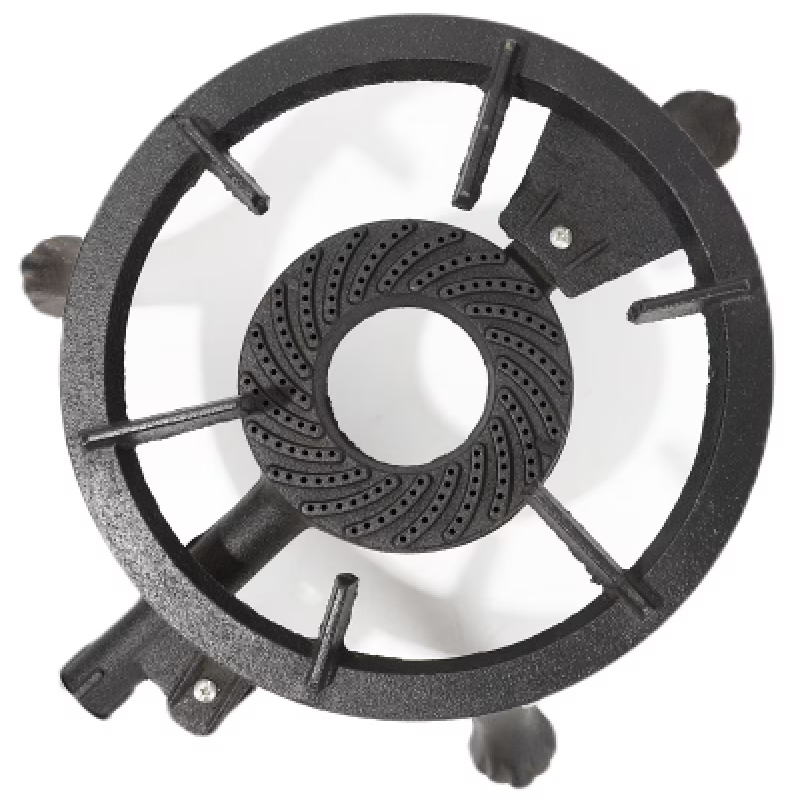 Pirostrie fonta GB23 cu 3 picioare, 33cm , GRI ,Craft-tec , MX117 (arzator)