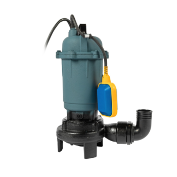 Pompa apa murdara submersibila cu tocator, cutit si plutitor, fonta, Craft-tec® Aqua  3300w, 25000l/h, 20m inaltime refulare, 2'' inch MX2450