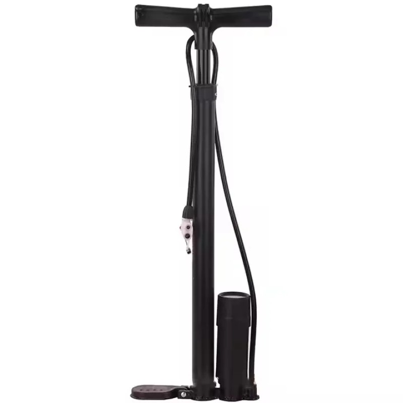 Pompa auto cu manometru, NEAGRA, THUNDER MX1640