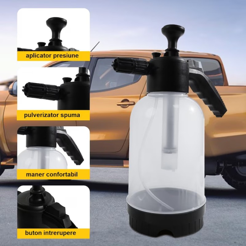 Pompa stropit manuala, 2L  PROFI, pulverizator sub presiune spuma MX1037