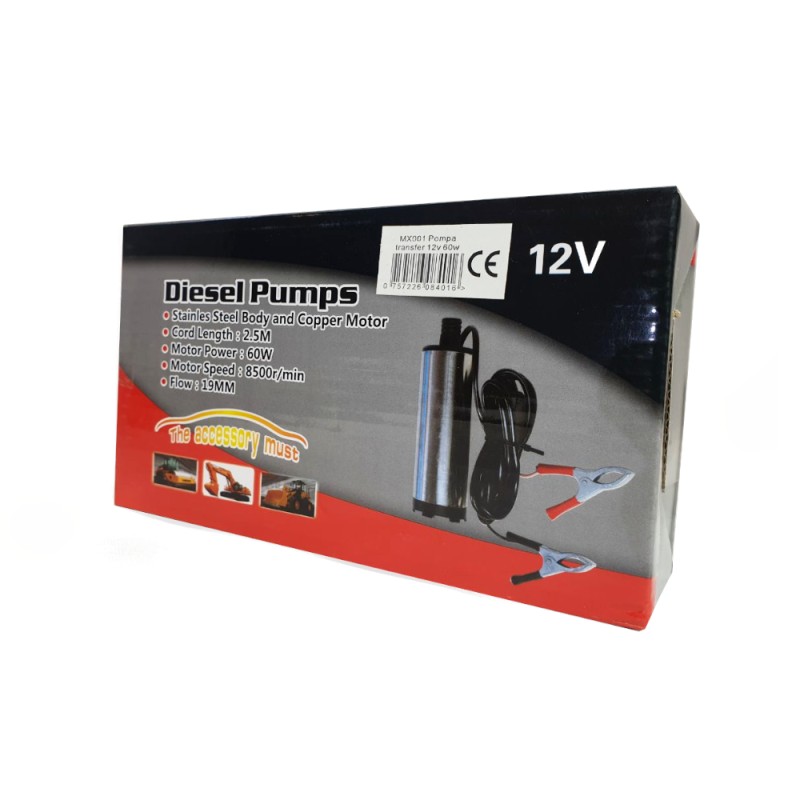 Pompa transfer lichide (motorina/ulei ) 12v 60W
