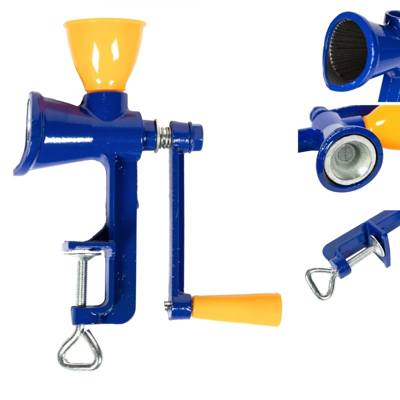 Rasnita manuala de macinat ZAHAR, MAC, FONTA ALBASTRA HG-140C MX1106