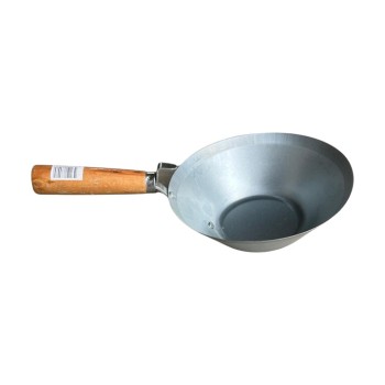 Cancioc zidar, zincat, 170mm, maner lemn, 290g MX1128