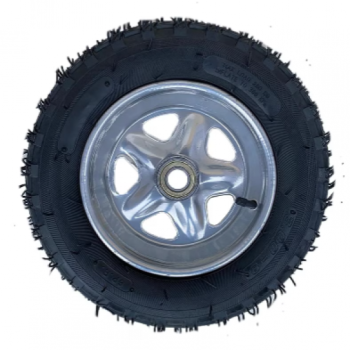 Roata roaba 350-8 , cu rulment , spite gri MX611