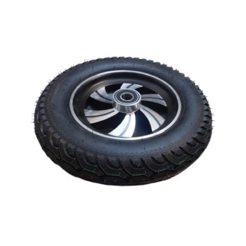 Roata roaba PROFI cu janta metalica 3.00-8, 8PR, ax 20 mm, rulment MX1201