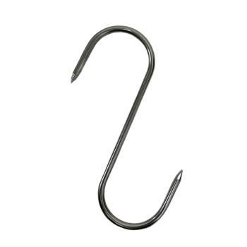 Set 5x Carlige macelarie INOX, S, MIC, de agatat carne MX1123